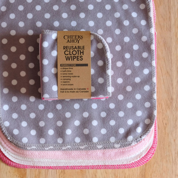 Cloth Wipes – Spring Collection (10‑Pack)